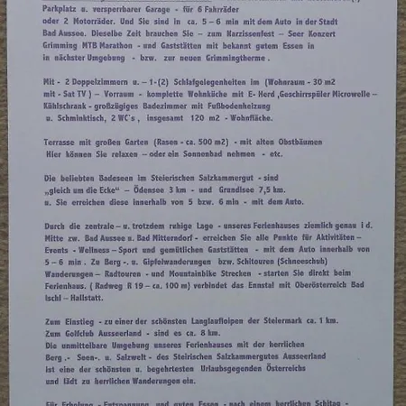 Anke - Ausseerland Salzkammergut Horská chata Pichl bei Aussee